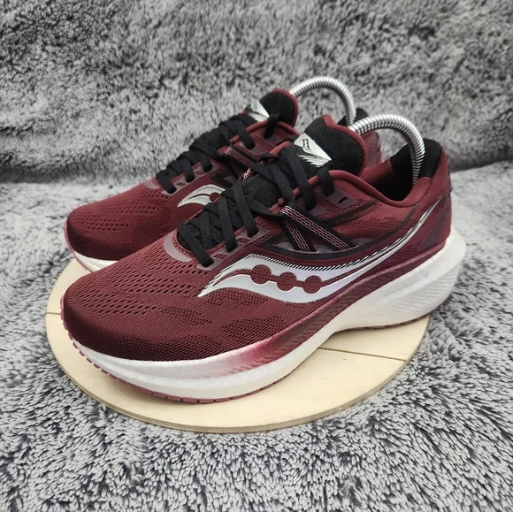 NEW Saucony Triumph 20 Sundown Rose Running Sneaker Women's Size 8.5 W - Picture 4 of 9